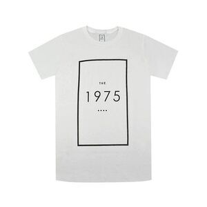 The 1975 Unisex Adult Original Logo T-Shirt / White